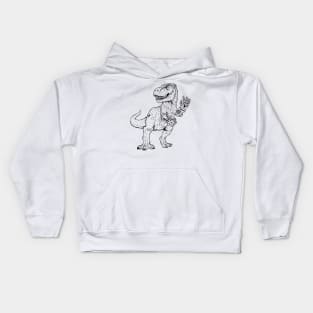 Time-Rex Kids Hoodie